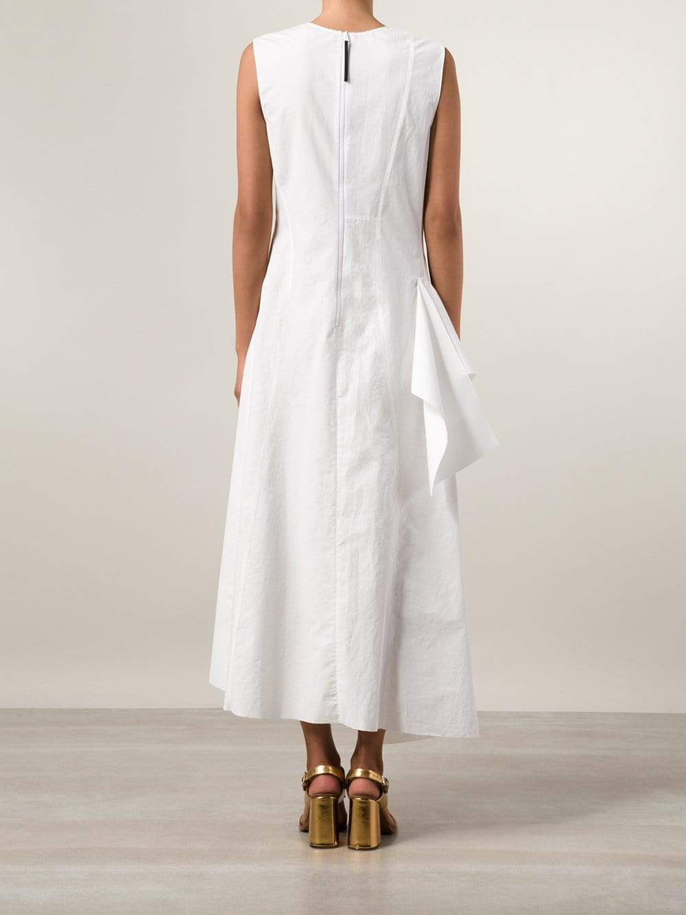 MARNI-Asymmetric Hem Dress-