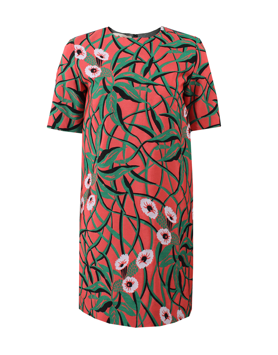 MARNI-Jacquard Tee Shirt Dress-