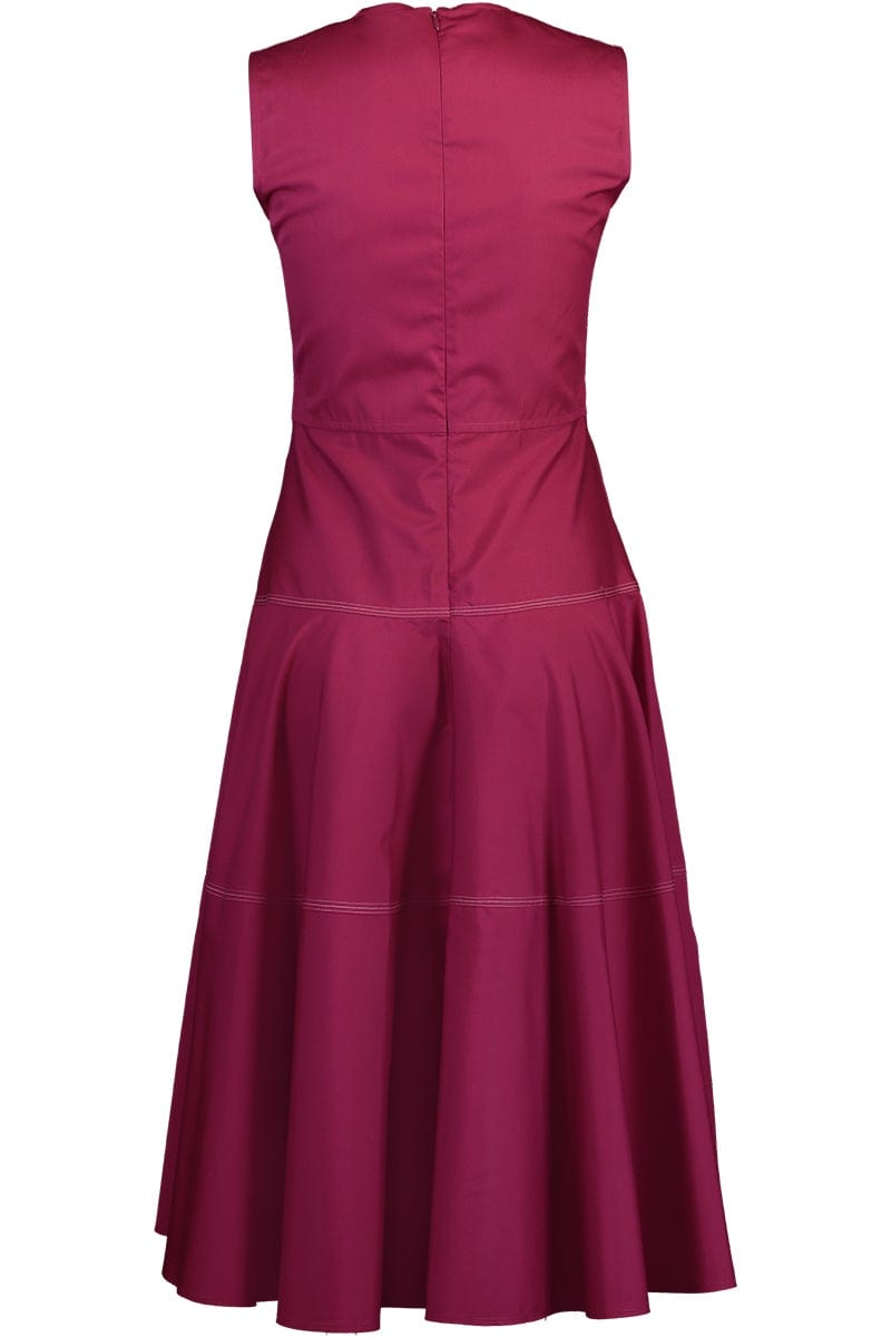 MARNI-Sleeveless Midi Dress-