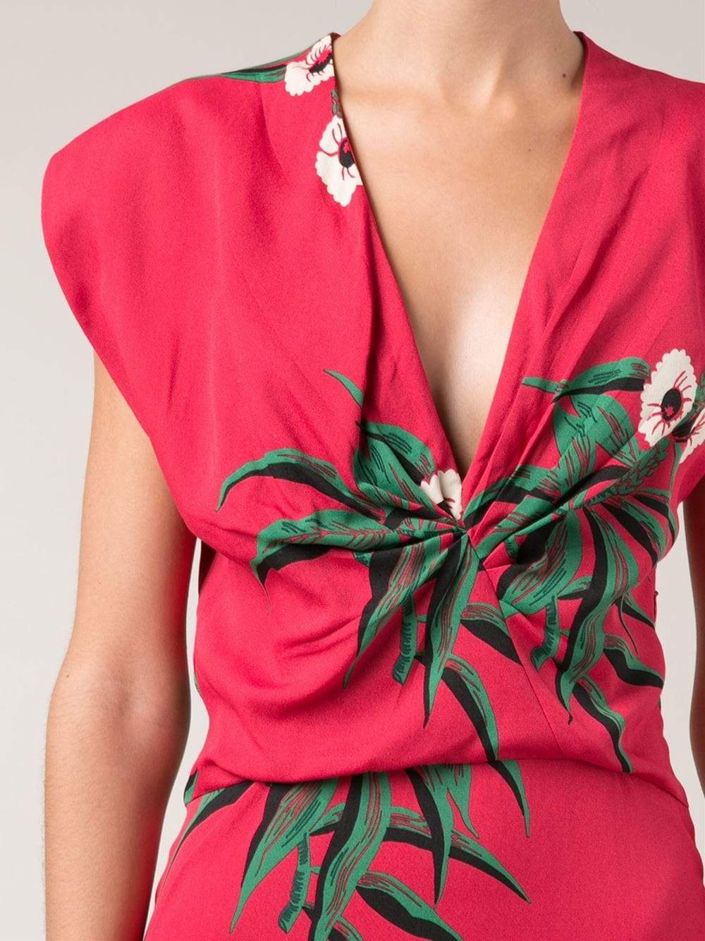 MARNI-Gathered Bodice Dress-