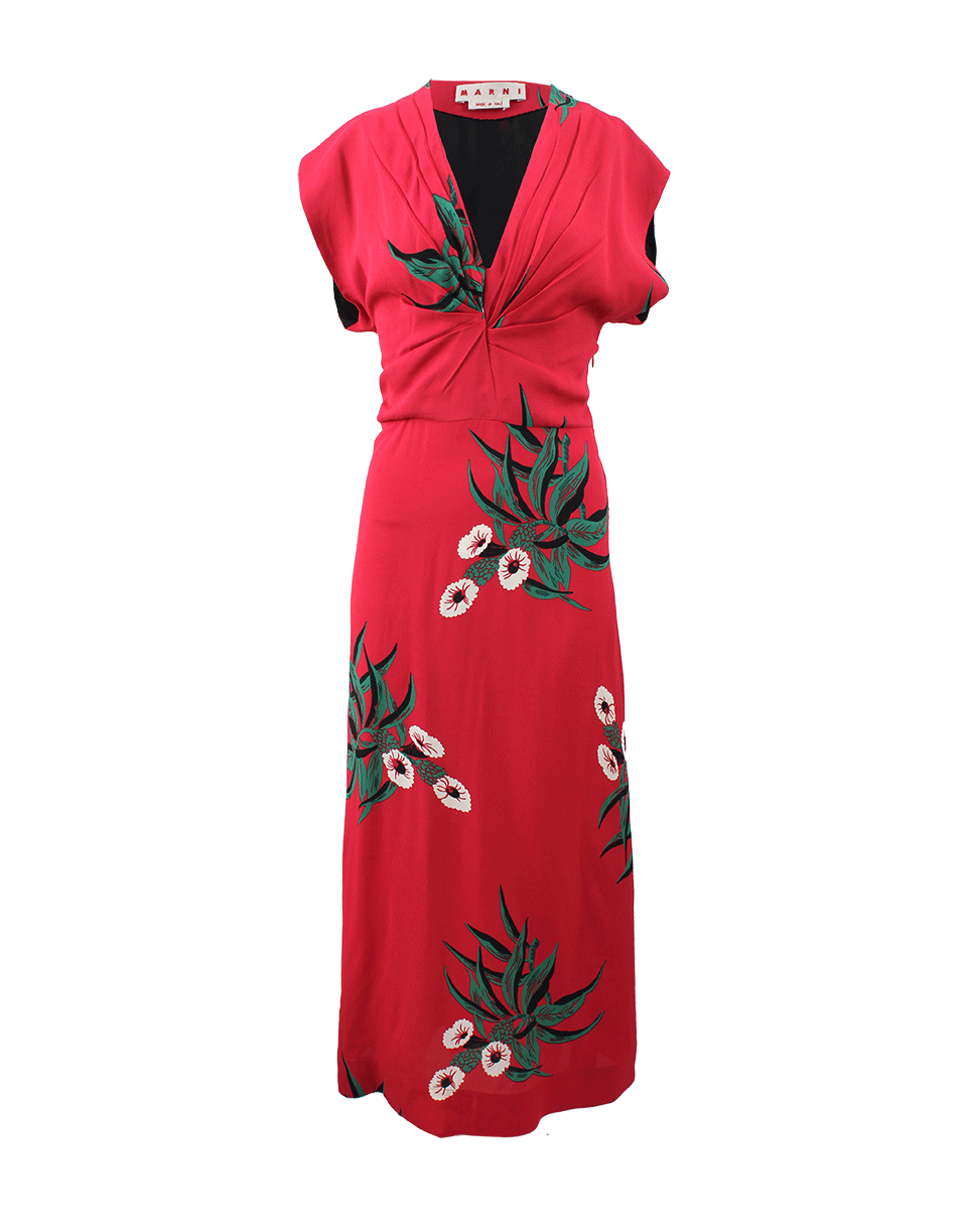 MARNI-Gathered Bodice Dress-