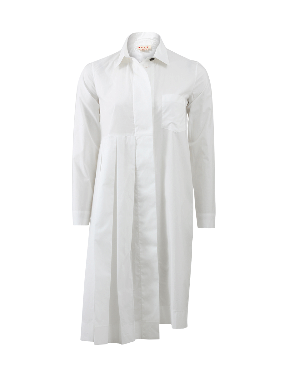 MARNI-Pleated Shirt Dress-