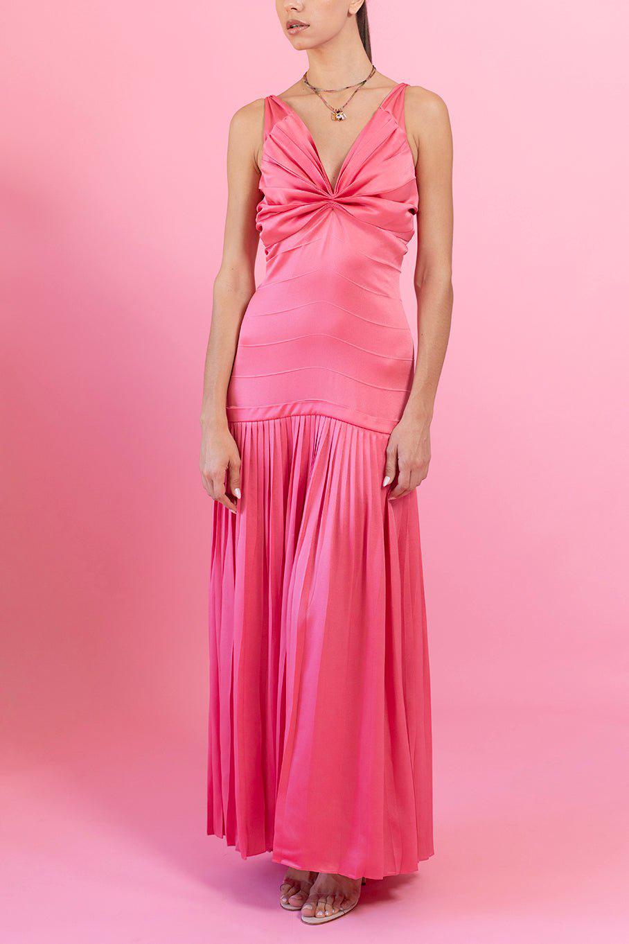 MARNI-Plisset Sleeveless Gown-