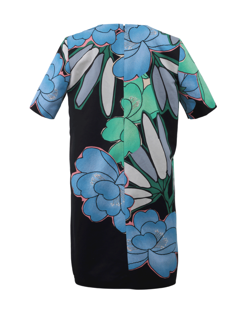 MARNI-Floral Print Shift Dress-