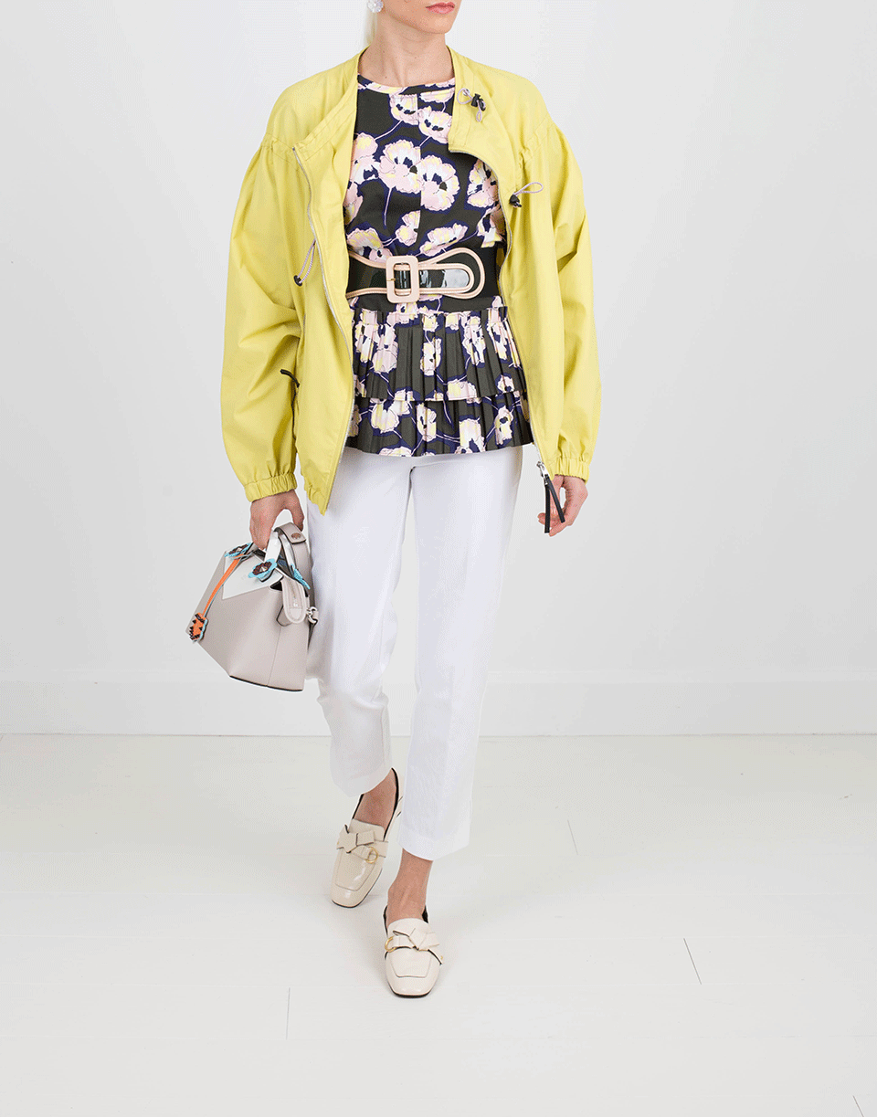 MARNI-Zip Up Drawstring Jacket-