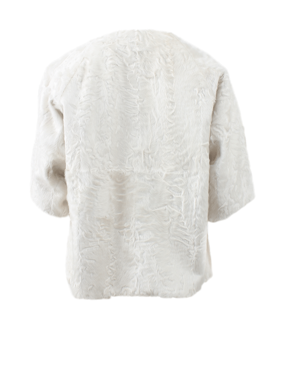 MARNI-Xiangao Fur Zip Jacket-ALABASTR