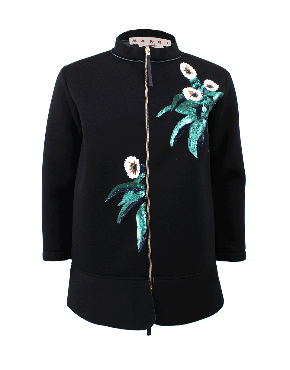 MARNI-Floral Jersey Jacket-