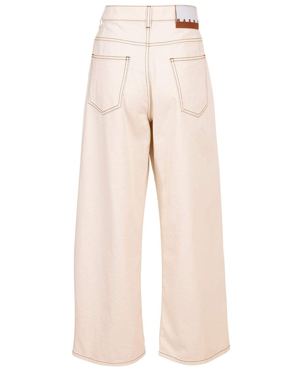 MARNI-Wide Leg Denim Pant-