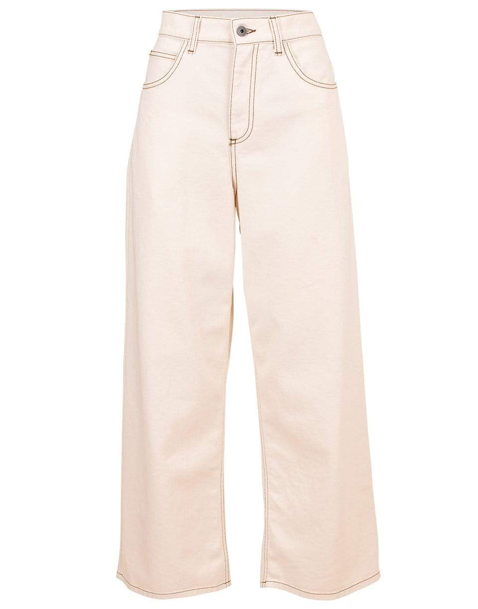 MARNI-Wide Leg Denim Pant-