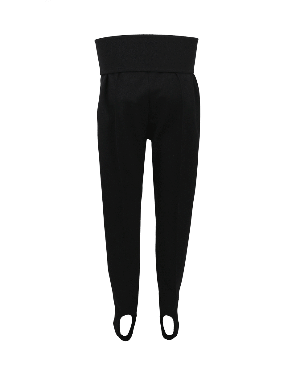MARNI-Stirrup Belted Pant-BLACK