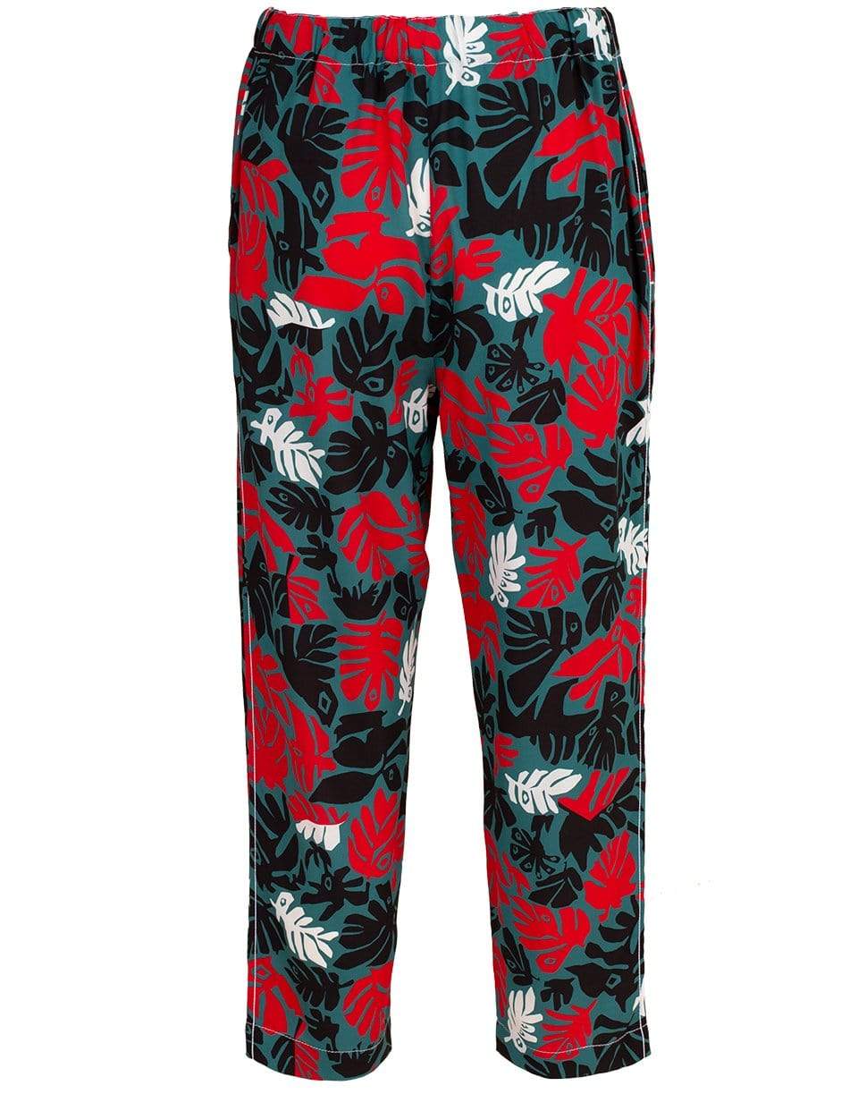 MARNI-Palm Print Pant-