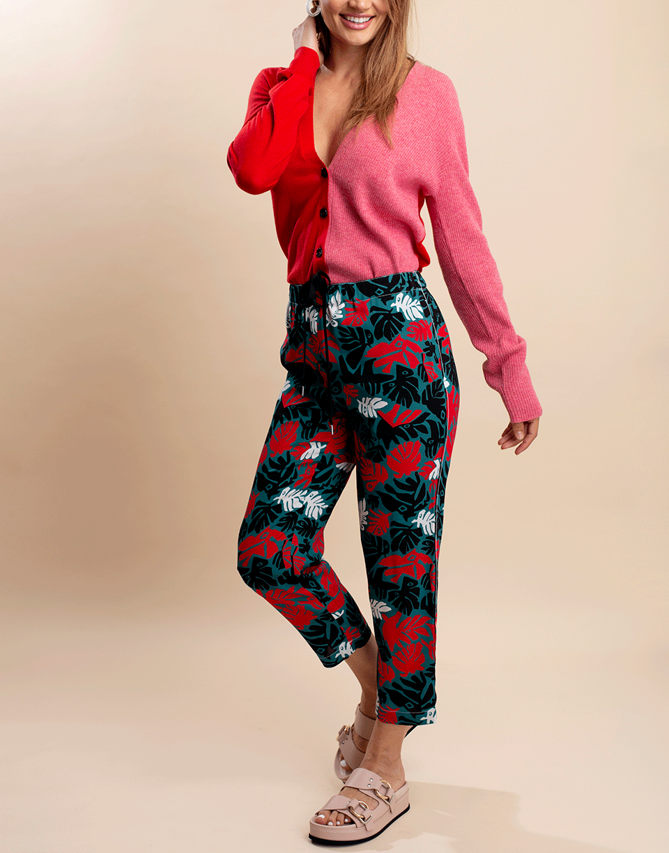 MARNI-Palm Print Pant-