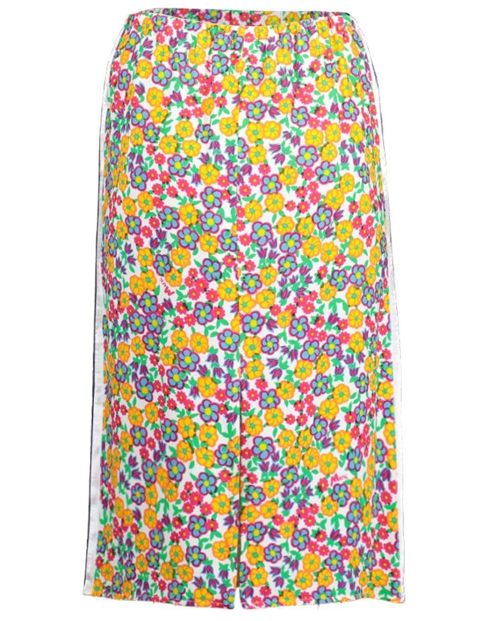 MARNI-Floral Print Skirt-