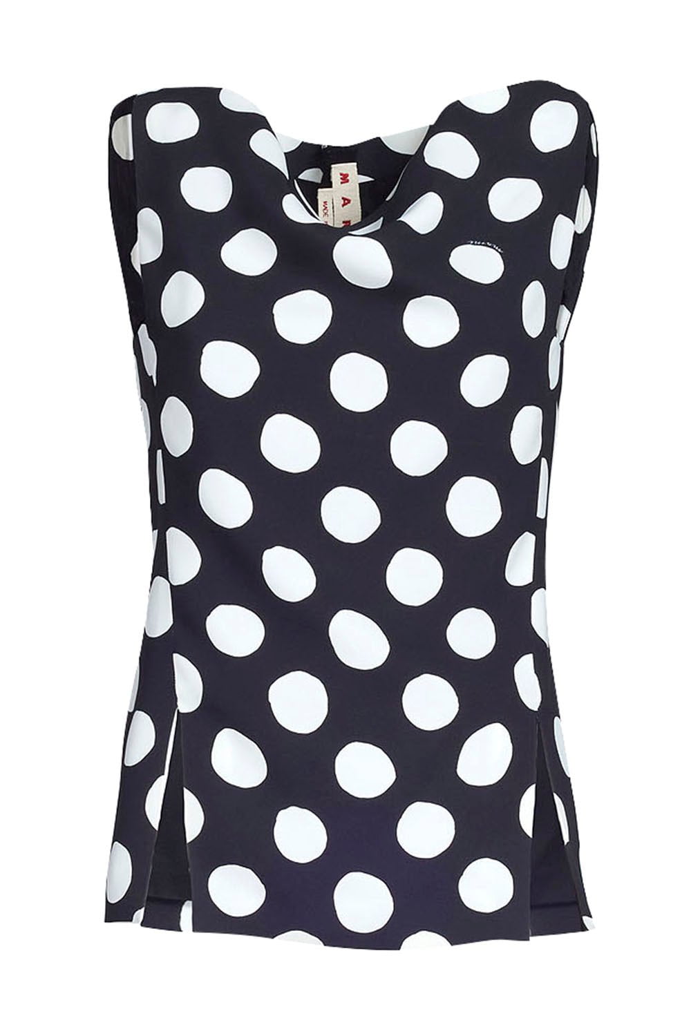 MARNI-Cady Top - Black Dot-