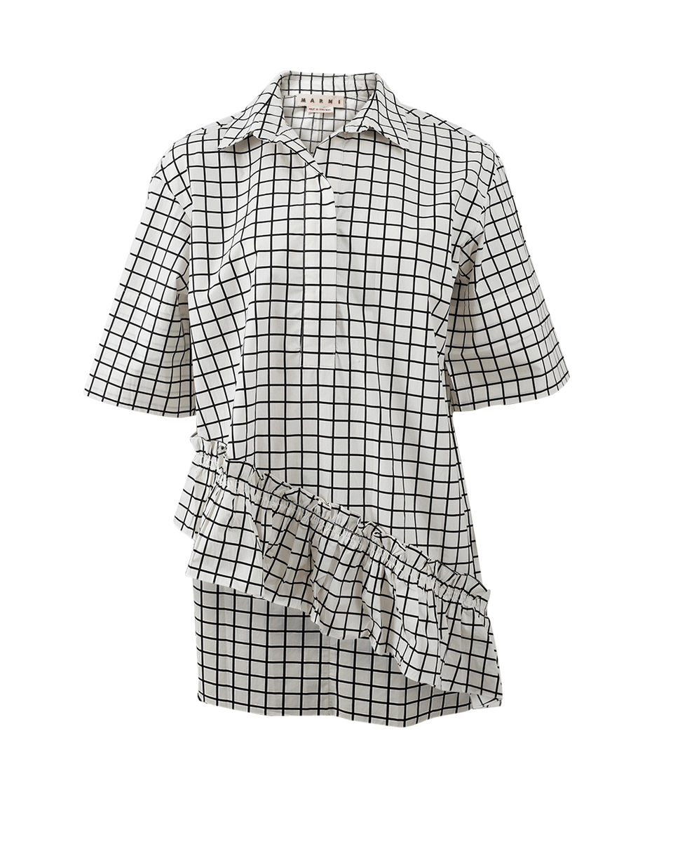 MARNI-Checkered Blouse-