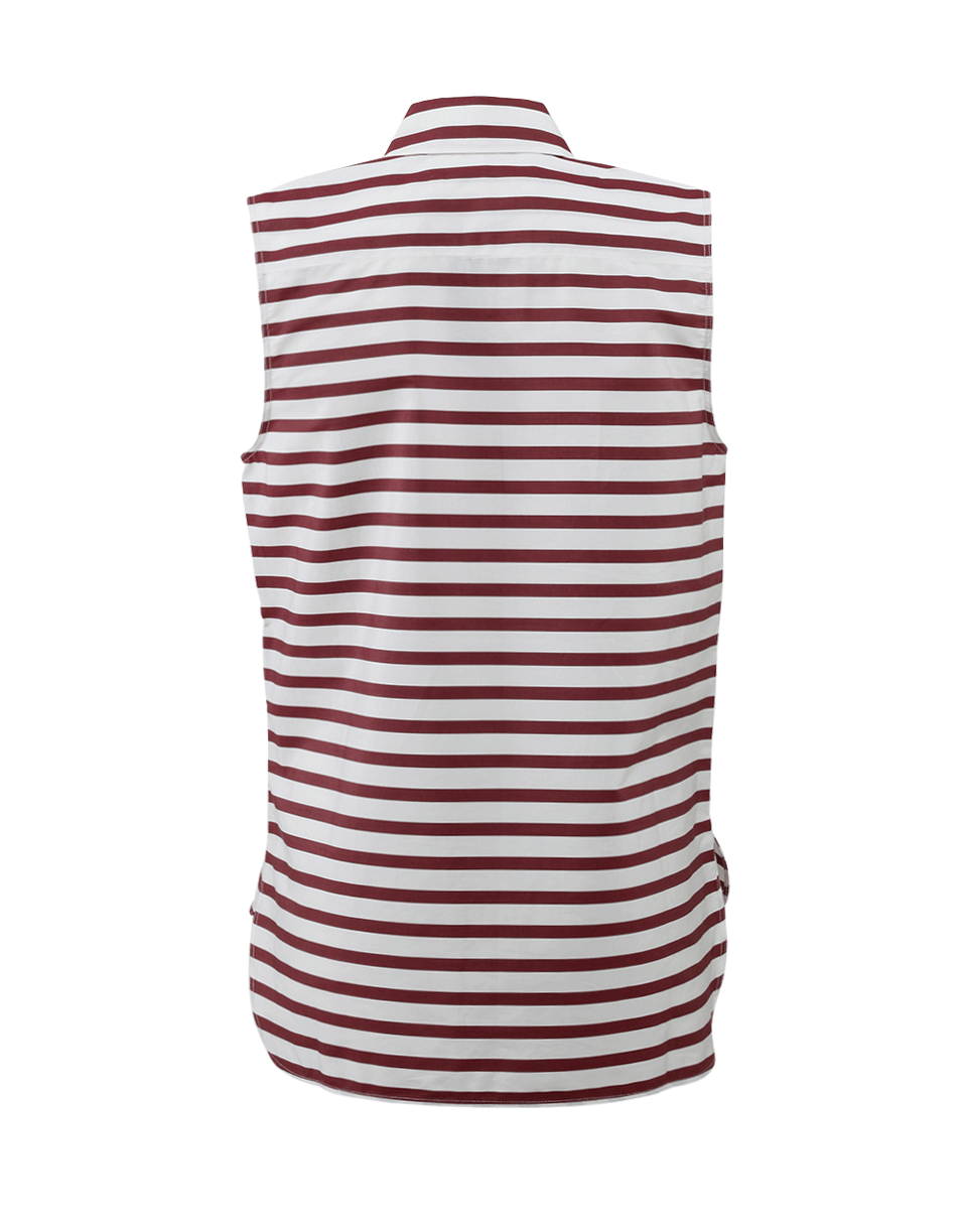 MARNI-Stripe Henley Blouse-