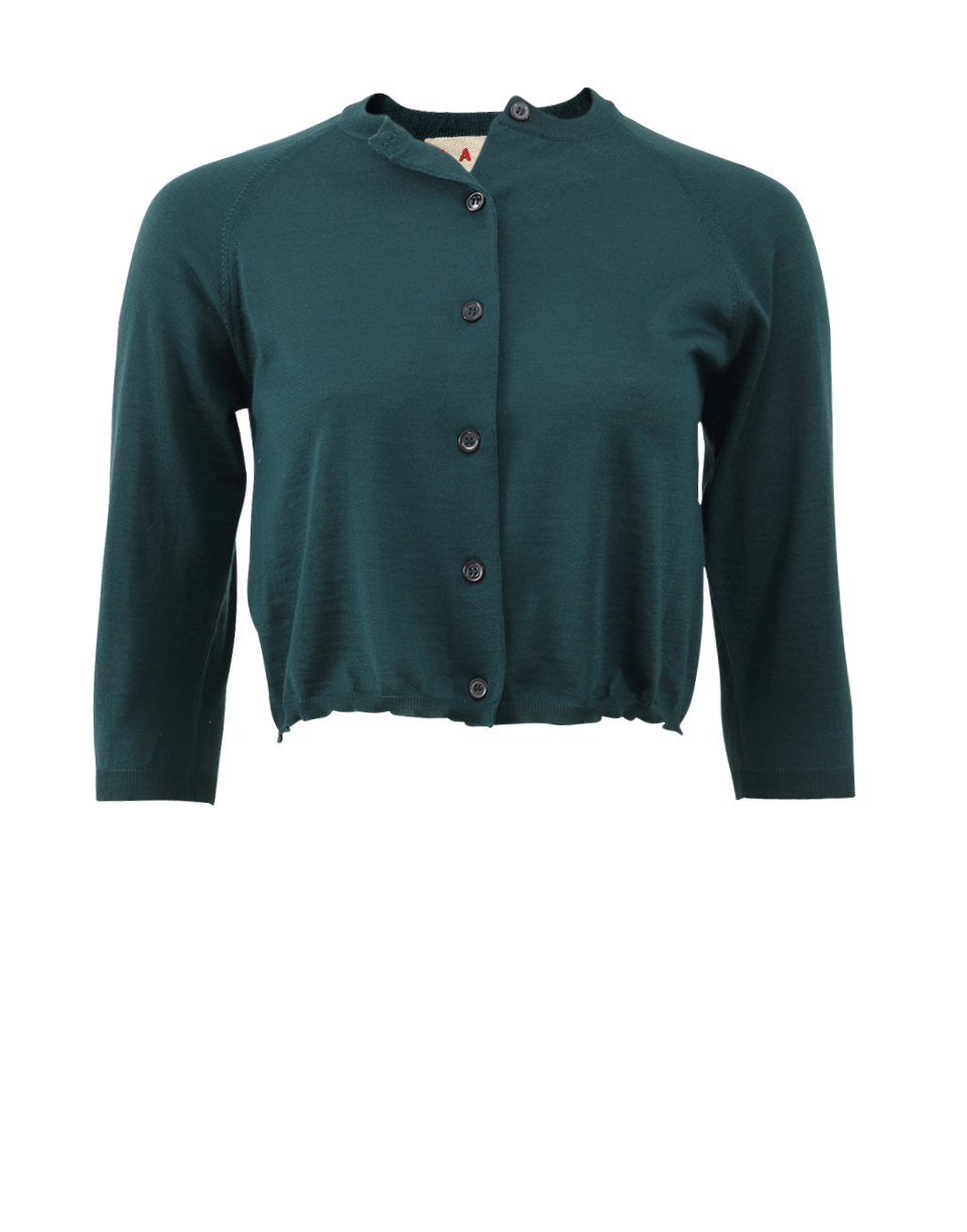 MARNI-Cropped Button Cardigan-