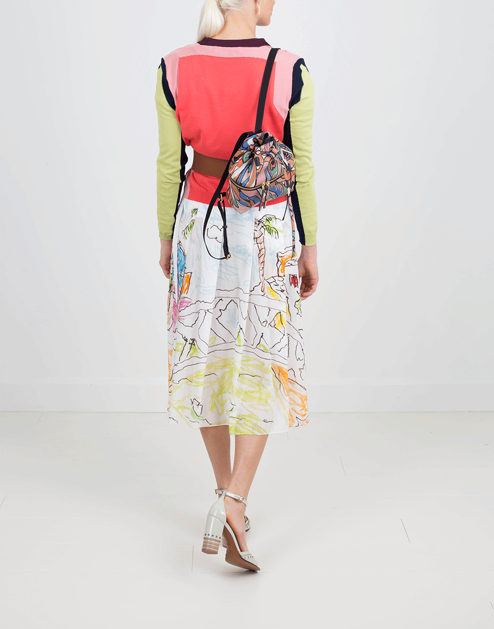 MARNI-Color Block Cardigan-
