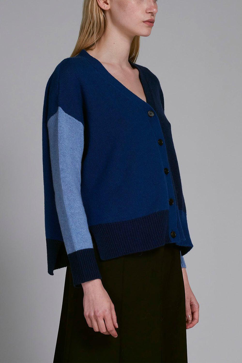 MARNI-Colour Block Cardigan-