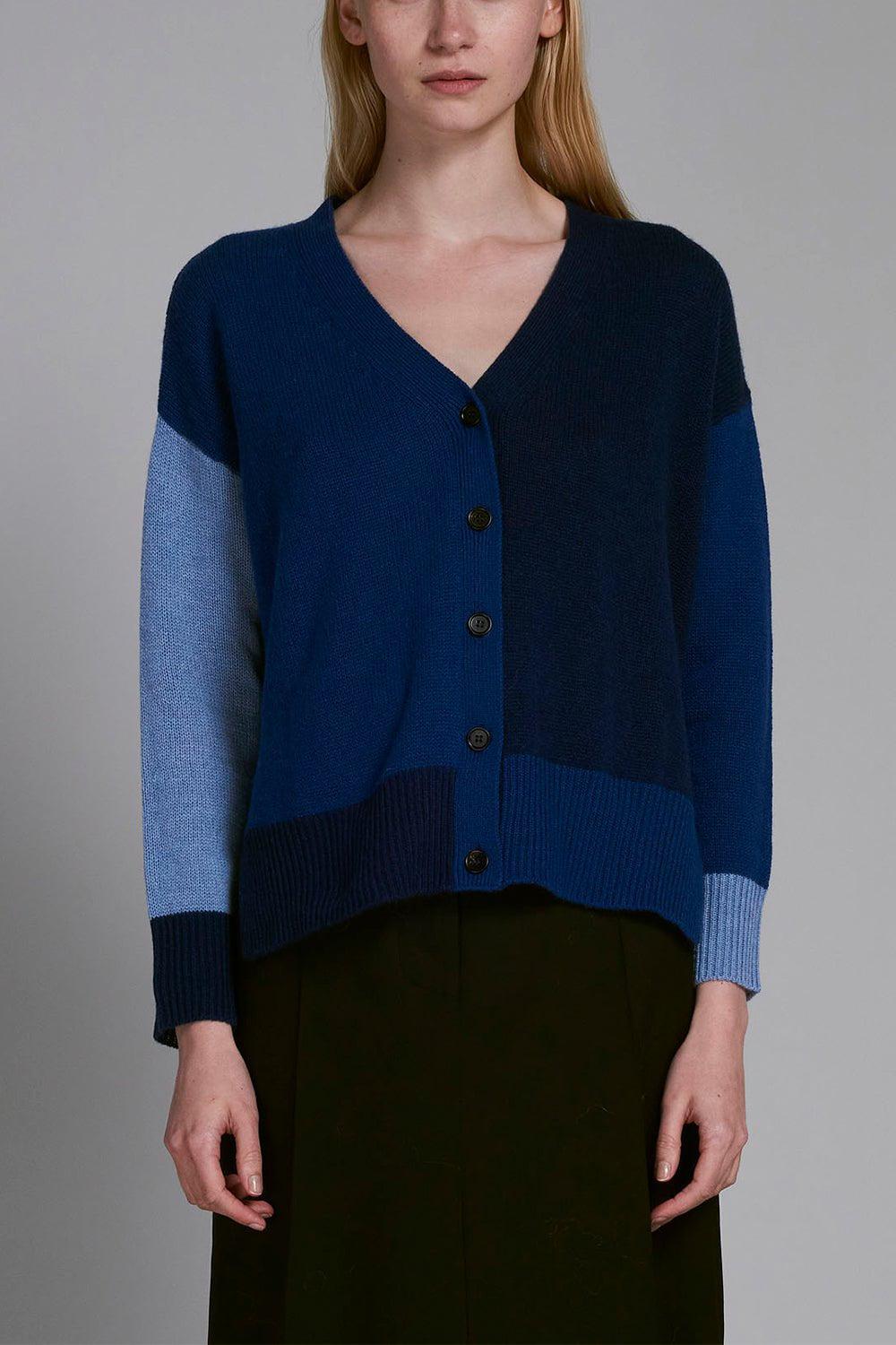 MARNI-Colour Block Cardigan-