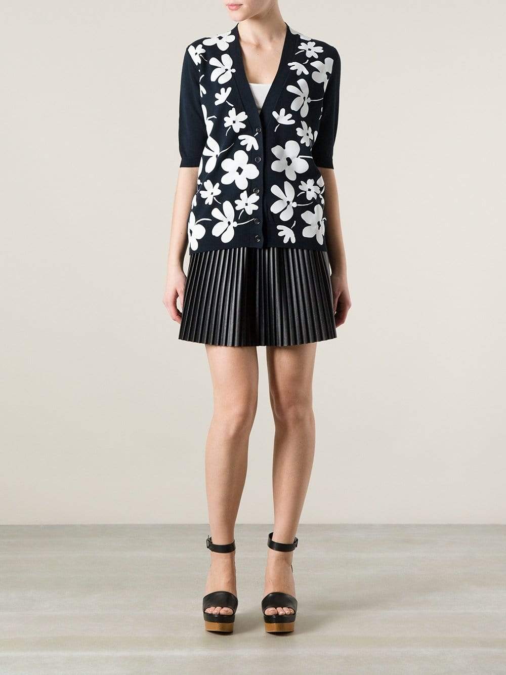 MARNI-Floral Cardigan-