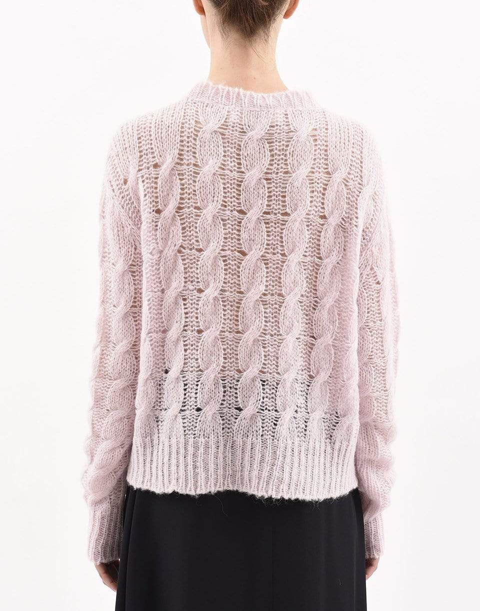 MARNI-Lightweight Open Weave Sweater-