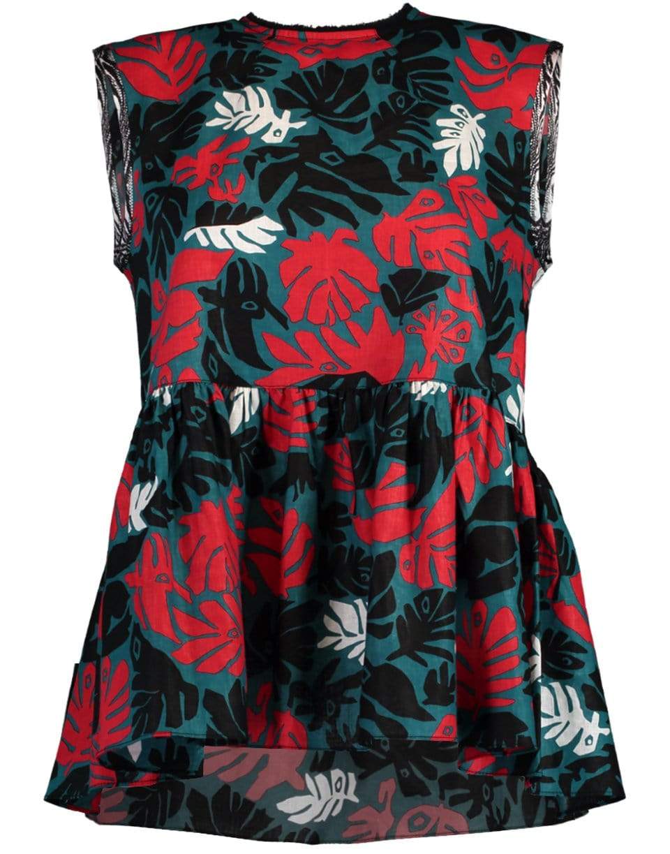 MARNI-Sleeveless Print Crewneck top-