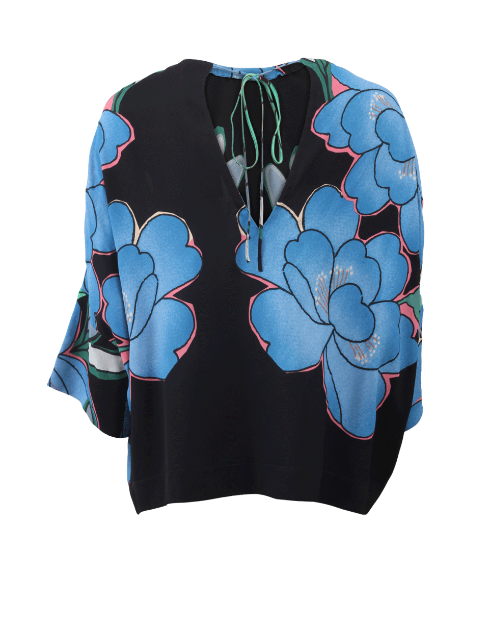 MARNI-Floral Print Top-