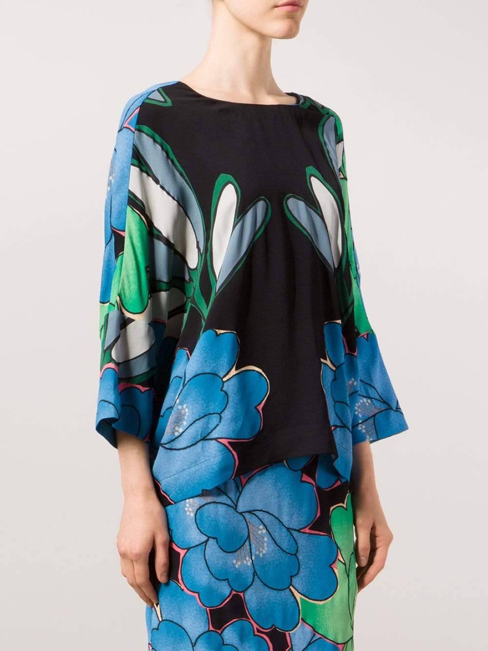 MARNI-Floral Print Top-