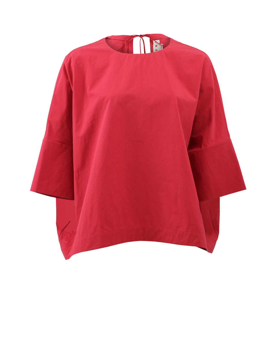 MARNI-Keyhole Tie Back Blouse-