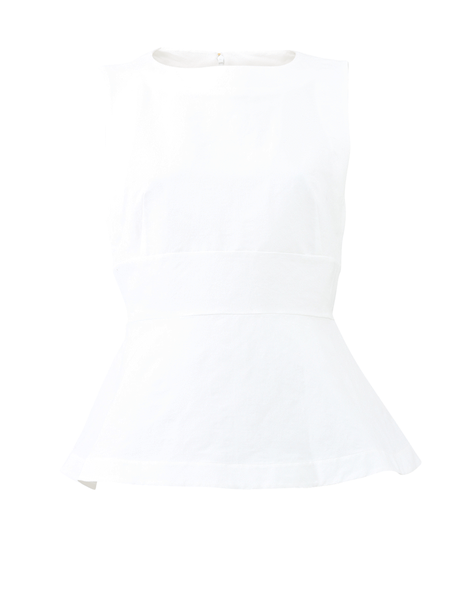 MARNI-Peplum Tank Blouse-