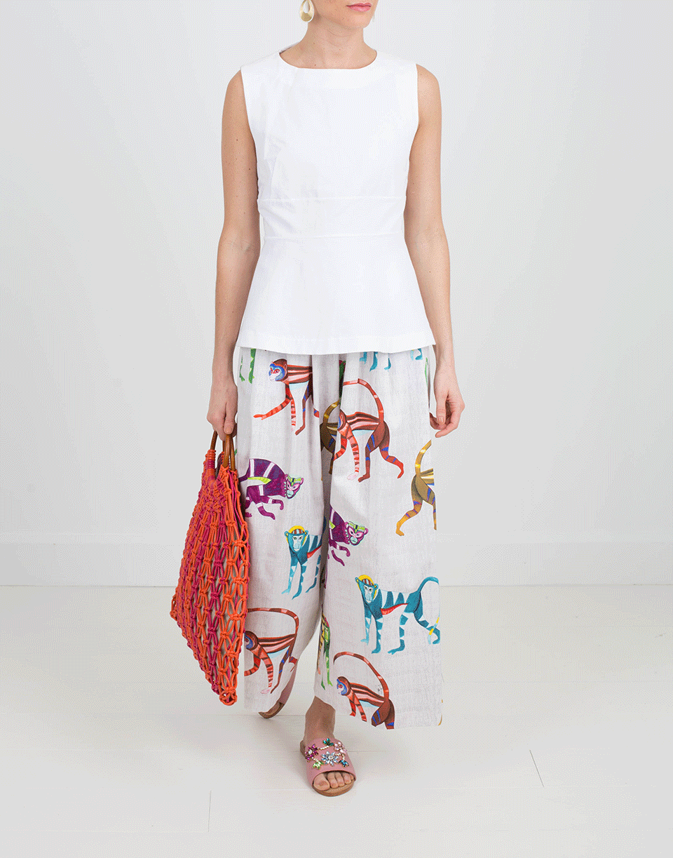 MARNI-Peplum Tank Blouse-