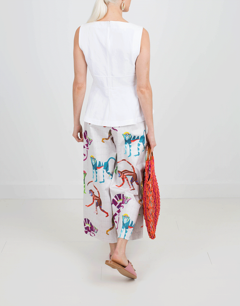 MARNI-Peplum Tank Blouse-