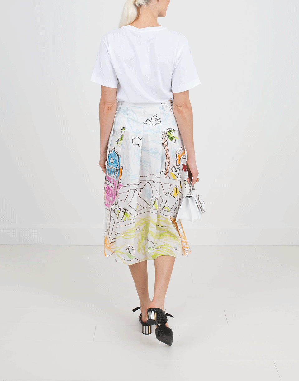 MARNI-Landscape Print Boxy Tee-