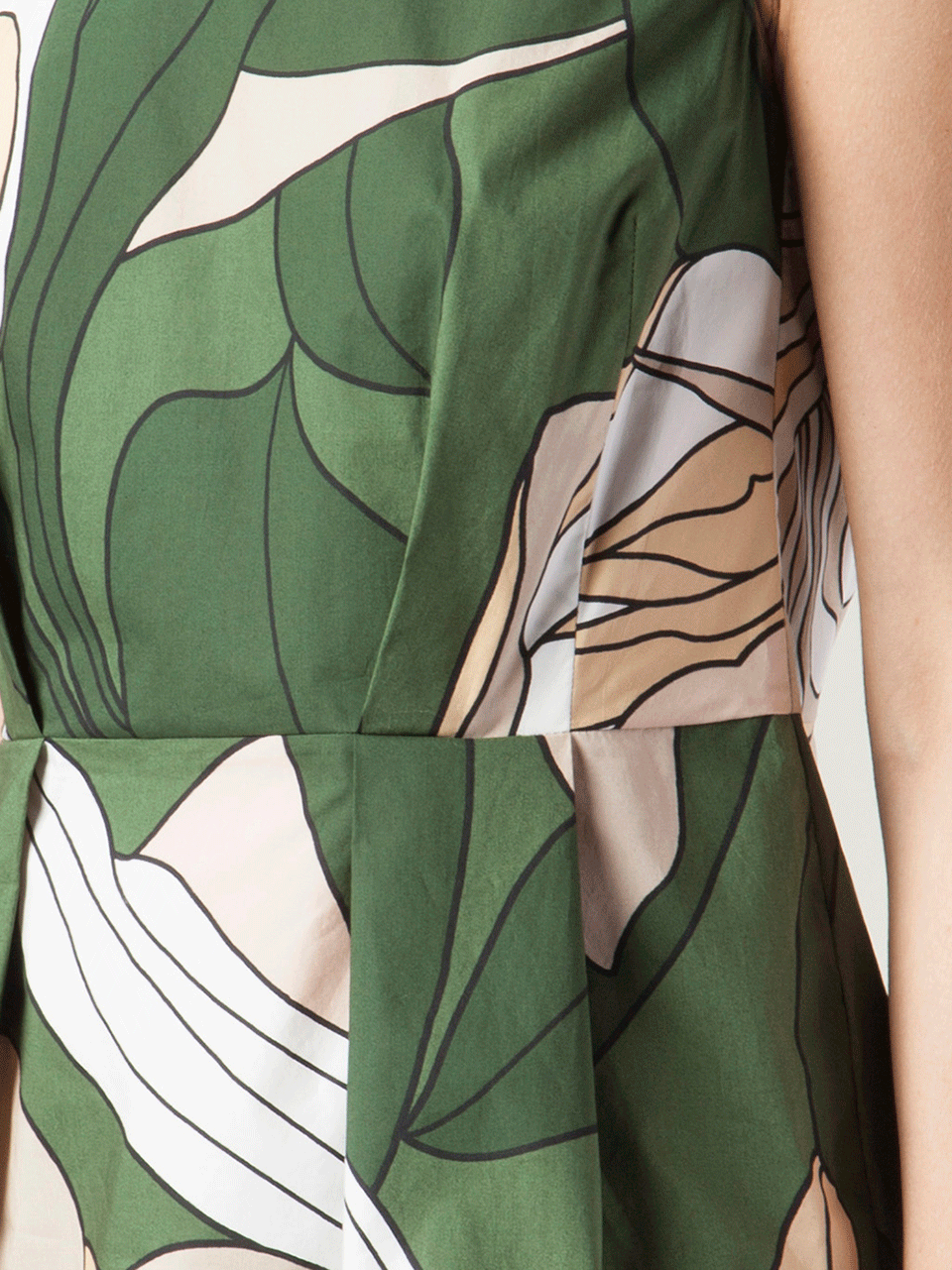 MARNI-Sleeveless Floral Print Cotton Tank-