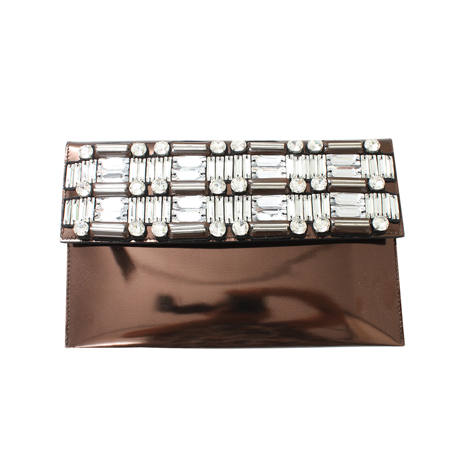 MARNI-Crystal Pouchette-BRONZE