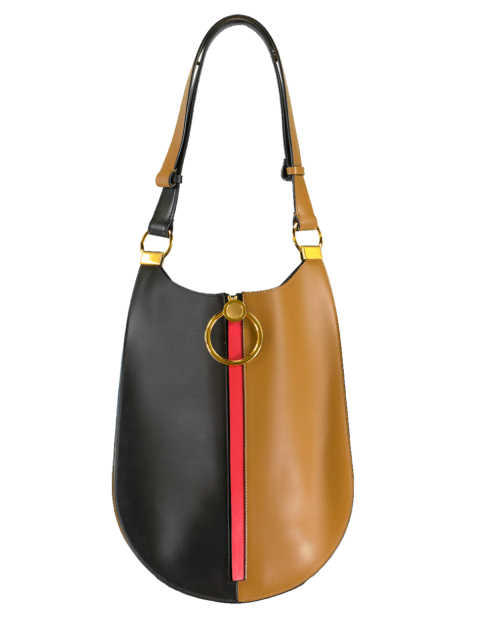 MARNI-Earring Bag-BLK/RED