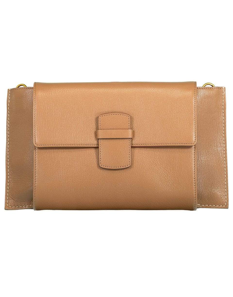 MARNI-Cigar Juliette Shoulder Bag and Clutch-CIGAR