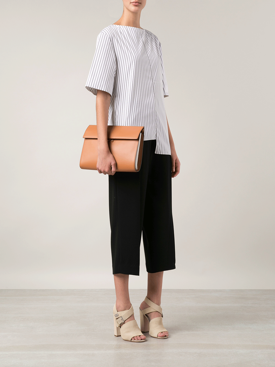 MARNI-Crossbody Pouchette-CINNAMON