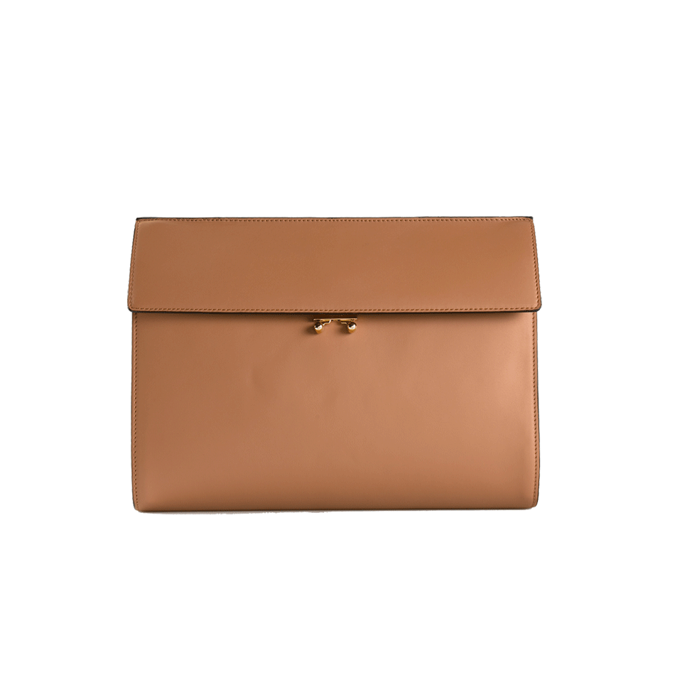 MARNI-Crossbody Pouchette-CINNAMON