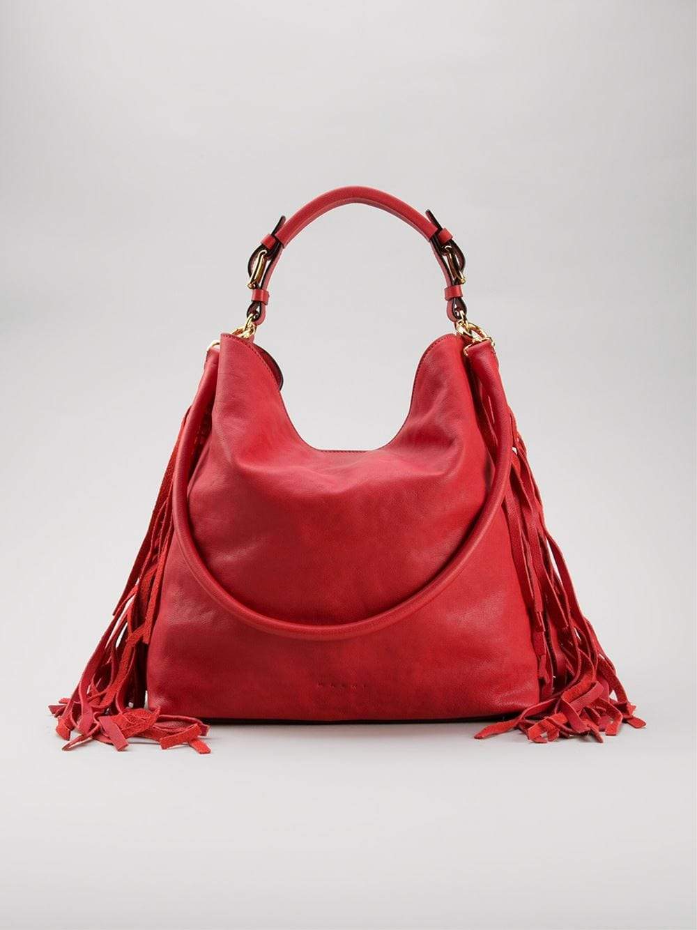 MARNI-Fringed Shoulder Bag-HOTRED