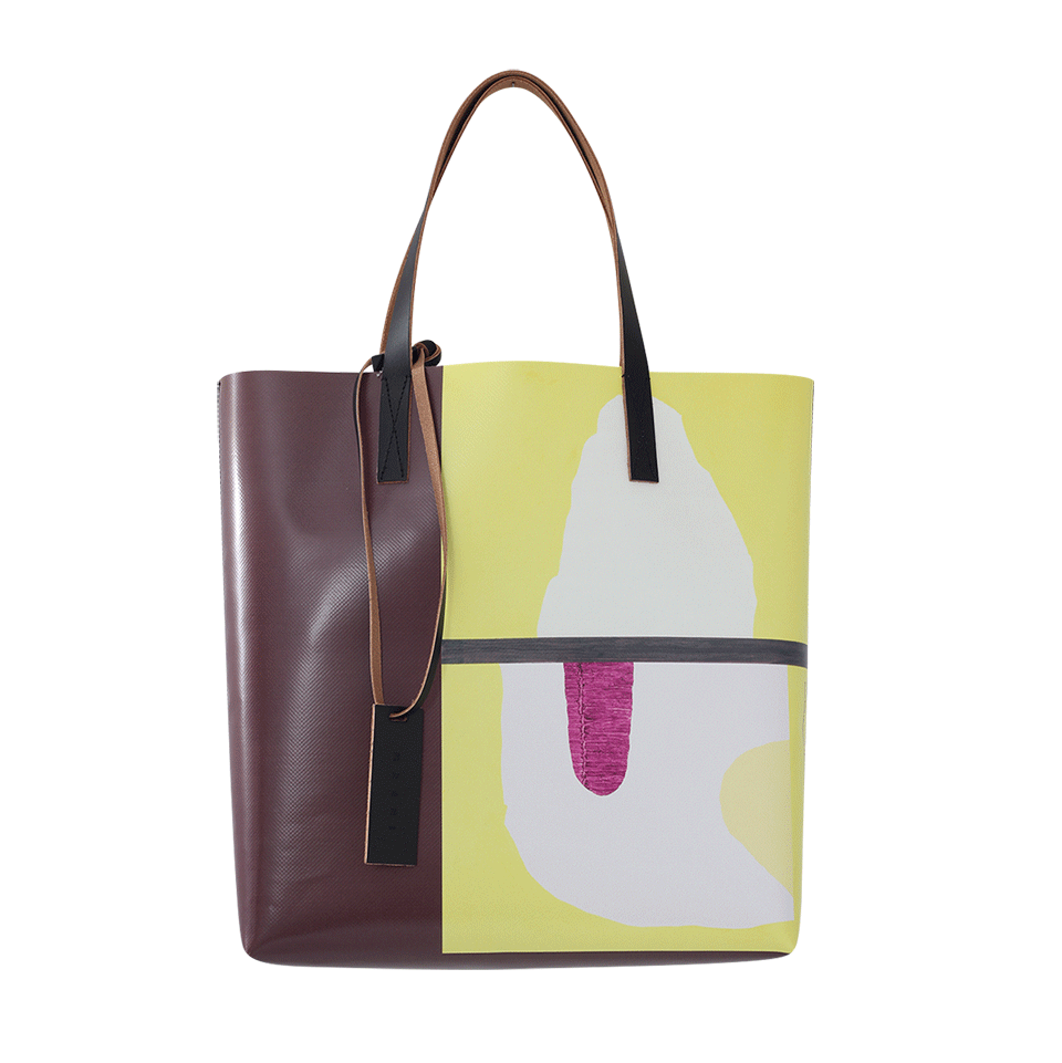 MARNI-Jack Davidson Printed Tote-LEMMON