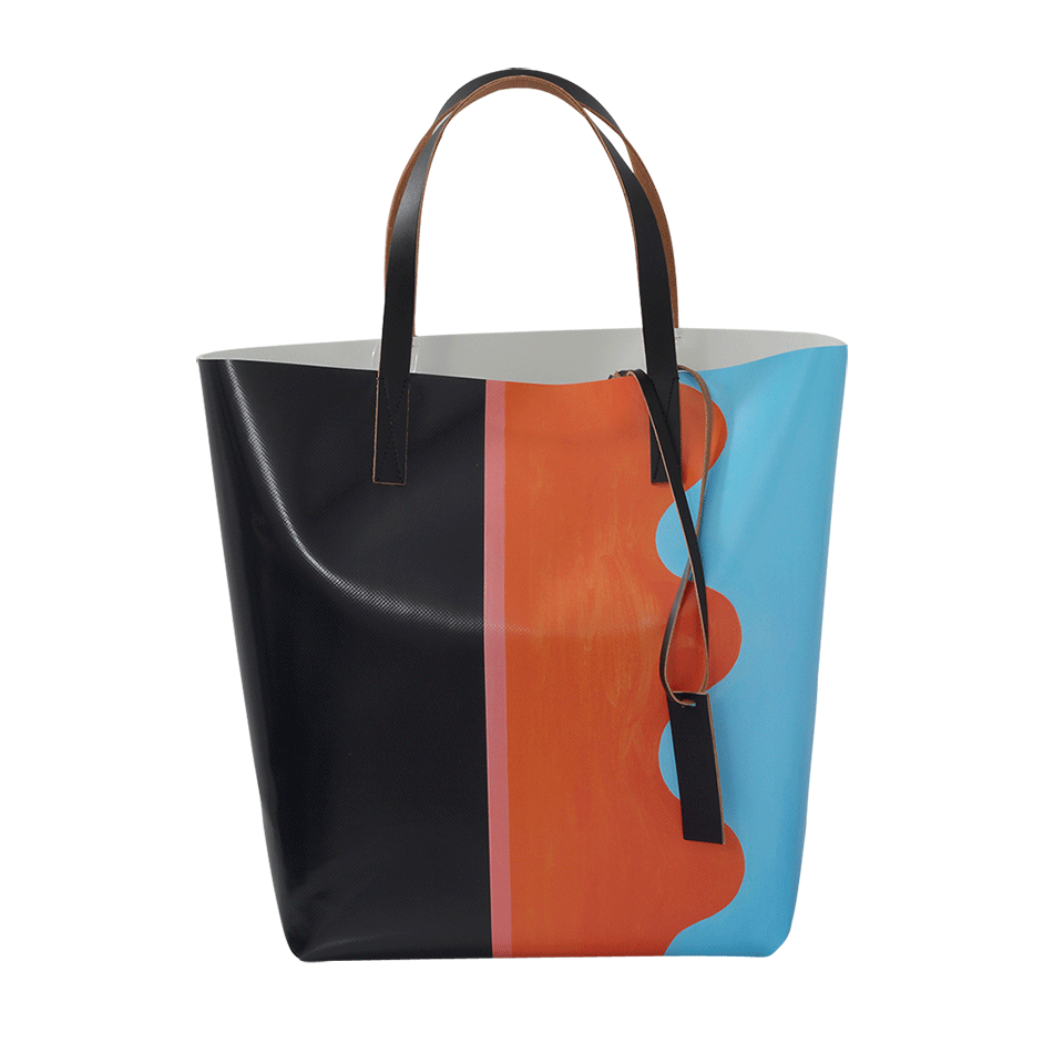 MARNI-Jack Davidson Printed Tote-ORANGE