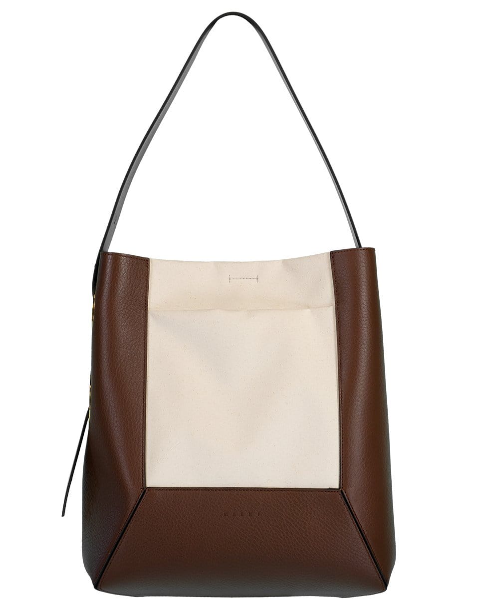 MARNI-Nemo Tote-STN/WHT