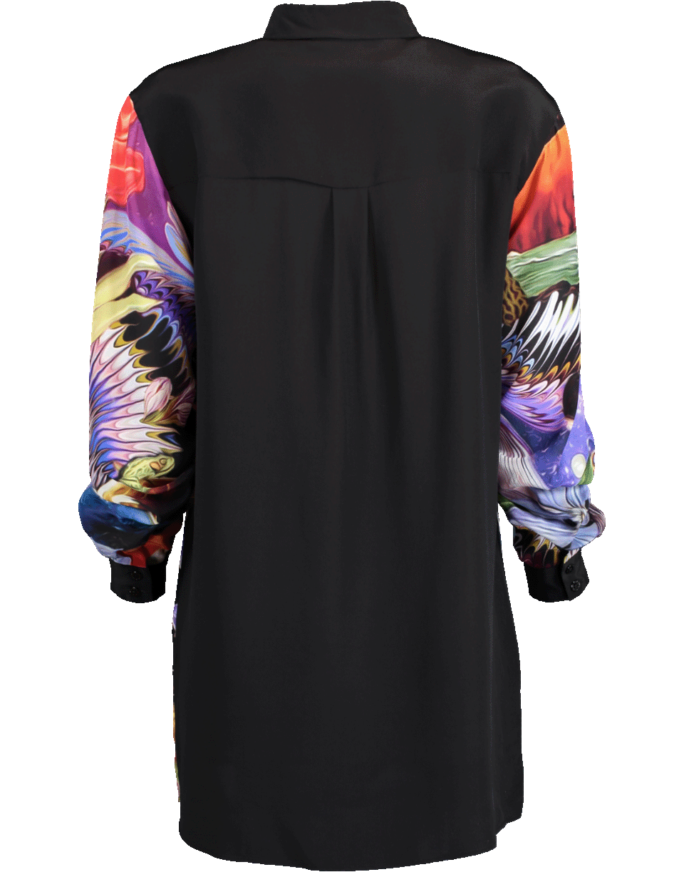 MARY KATRANTZOU-Fantasy Print Goya Shirt Dress-