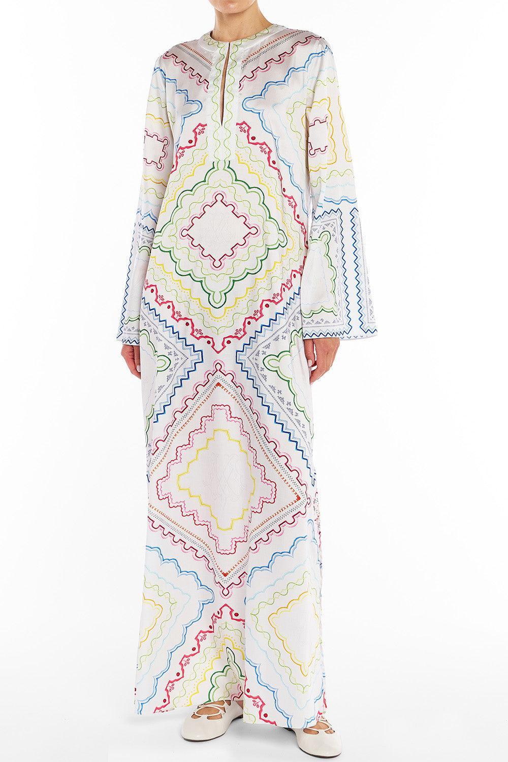 Collins Kaftan-GEOMETRC-4-CLOTHINGDRESSCASUAL-MARY KATRANTZOU