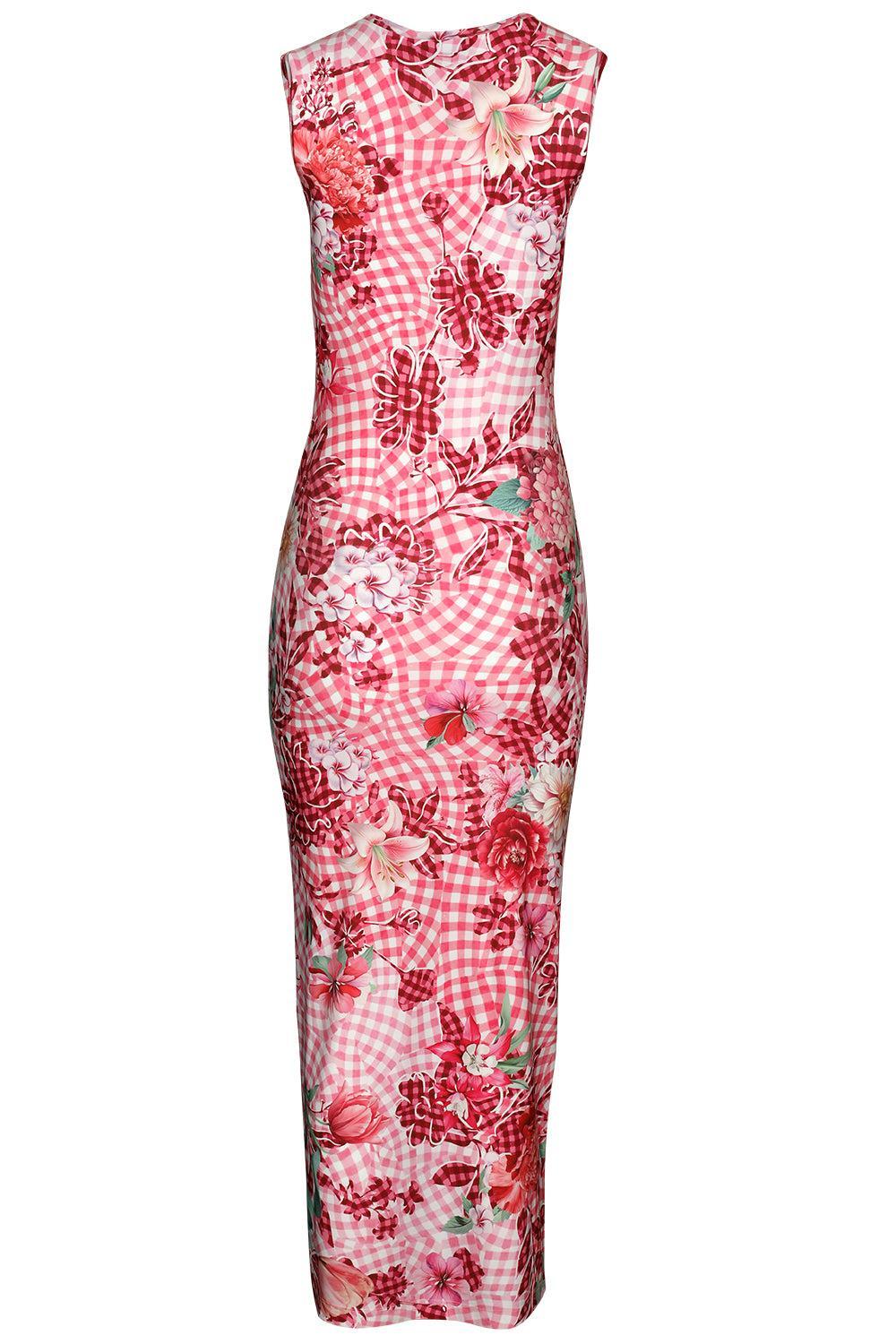 Dionne Midi Dress-PINK-XS-CLOTHINGDRESSCASUAL-MARY KATRANTZOU
