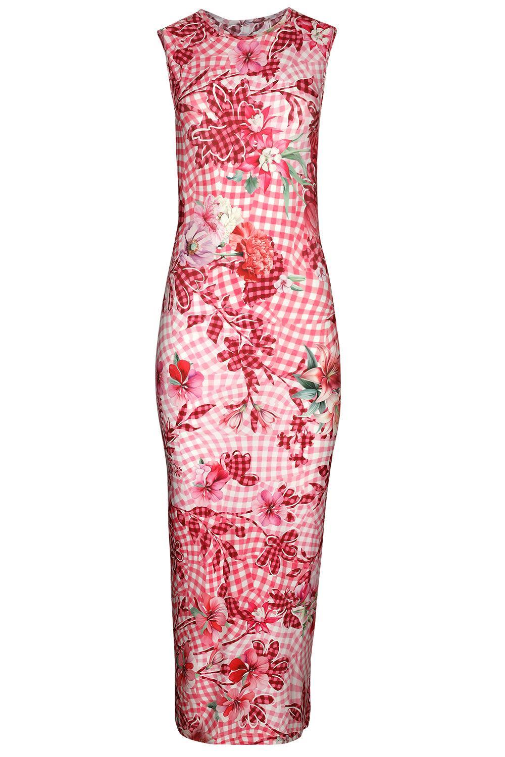 Dionne Midi Dress-PINK-XS-CLOTHINGDRESSCASUAL-MARY KATRANTZOU
