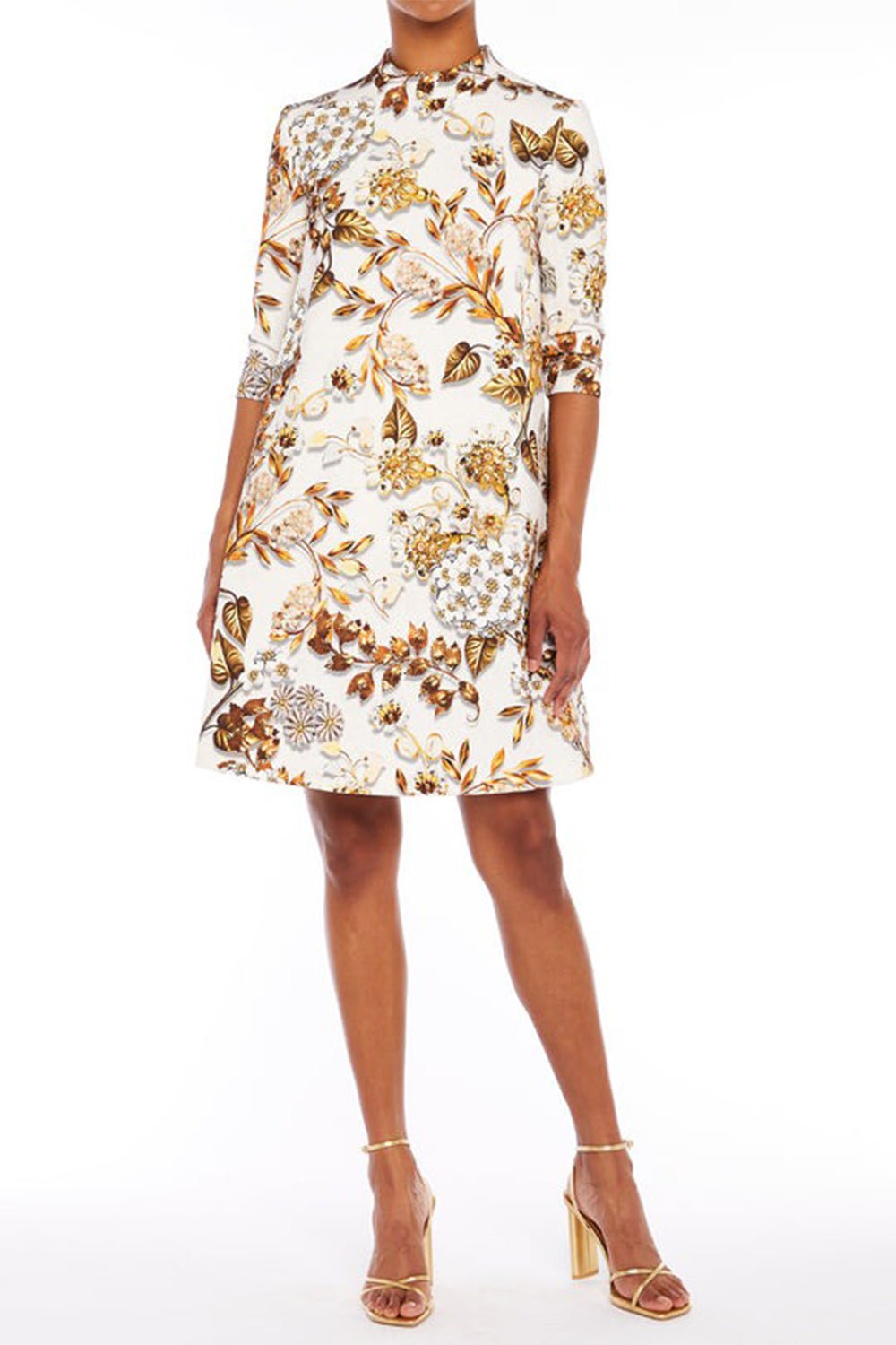 MARY KATRANTZOU-Astor Dress - Ivory-