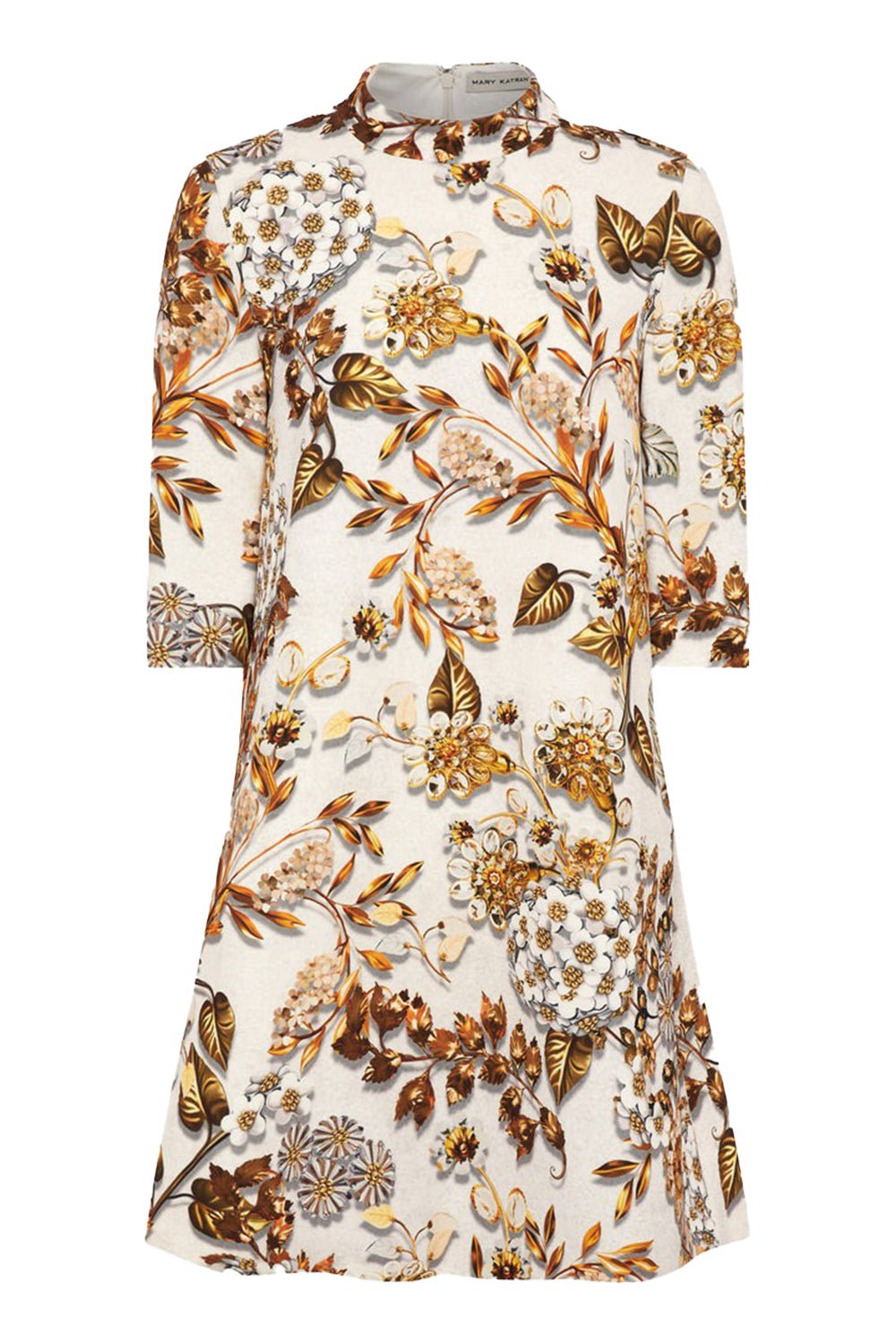 MARY KATRANTZOU-Astor Dress - Ivory-